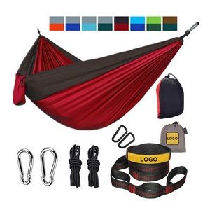 Outdoor Camping Hanging Folding Knit Hammock 2
