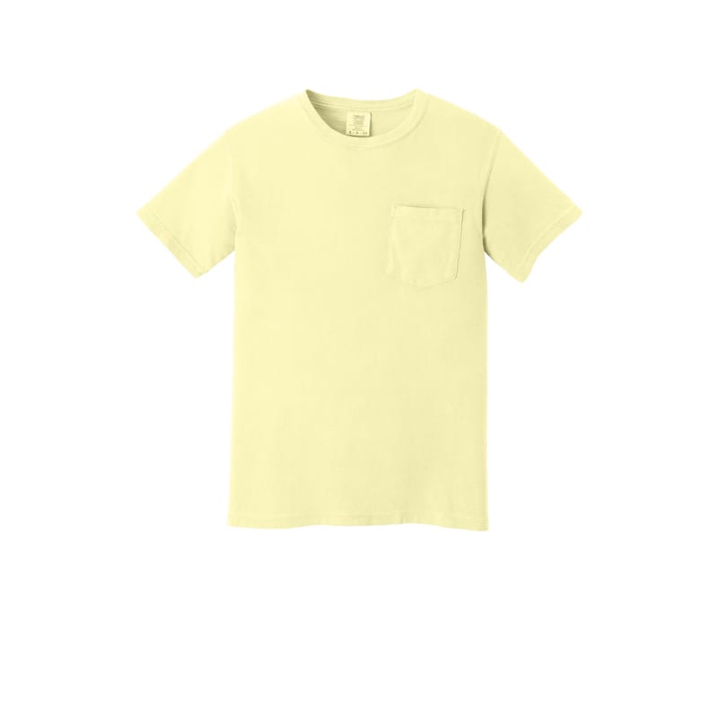 COMFORT COLORS Heavyweight Ring Spun Pocket Tee. 89