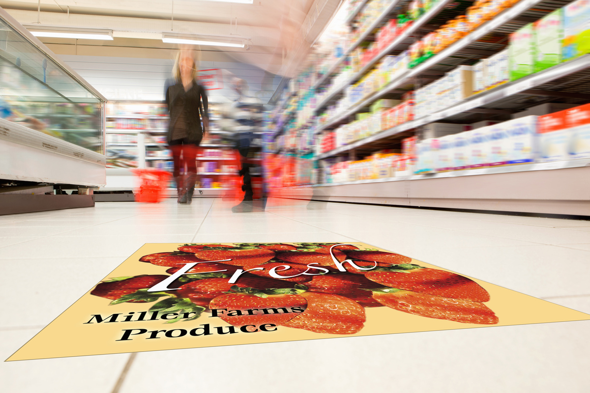 Full Color Floor Graphics 1