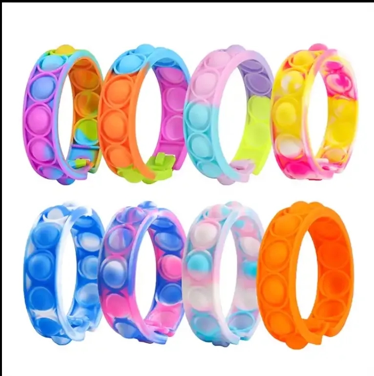 Camouflage Bubble Sensory Fidget Wristband 2