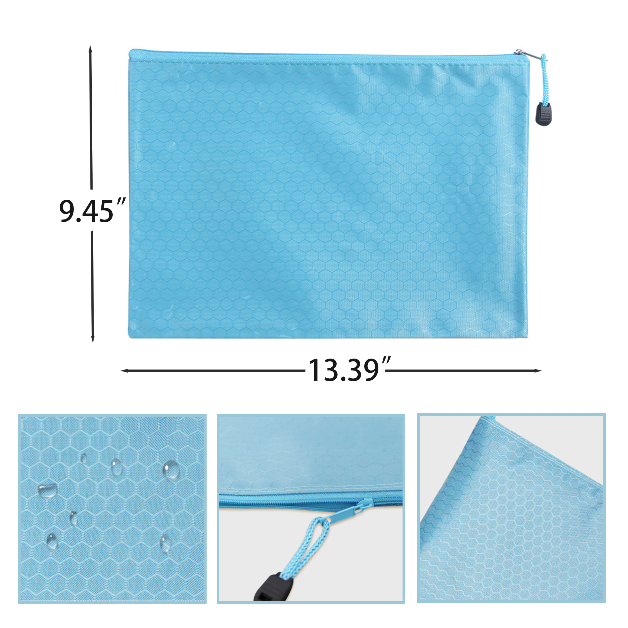 A4 Waterproof Zipper File Bag 5