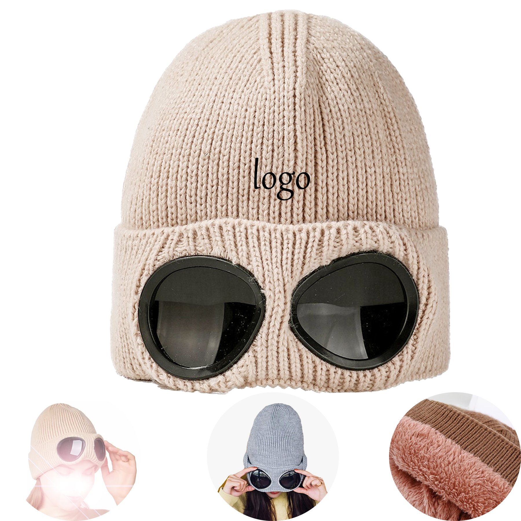 Knitted Beanie Hat 3