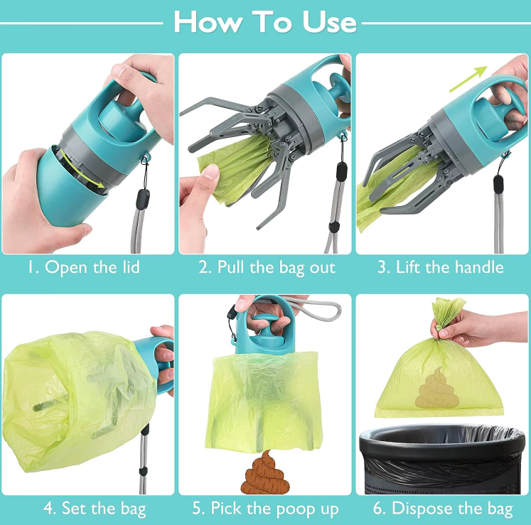 ABS Claw Poop Scooper 4