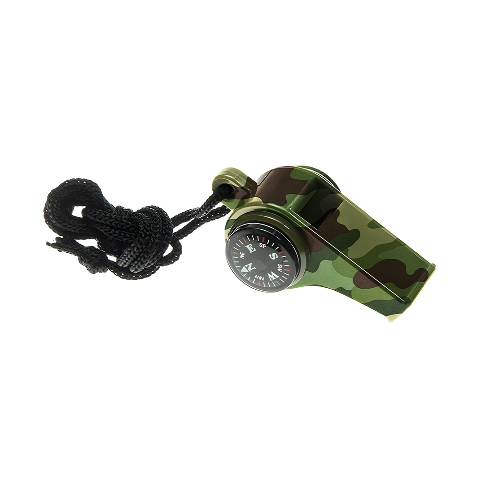 3-In-1 Compass Thermometer Whistle 2