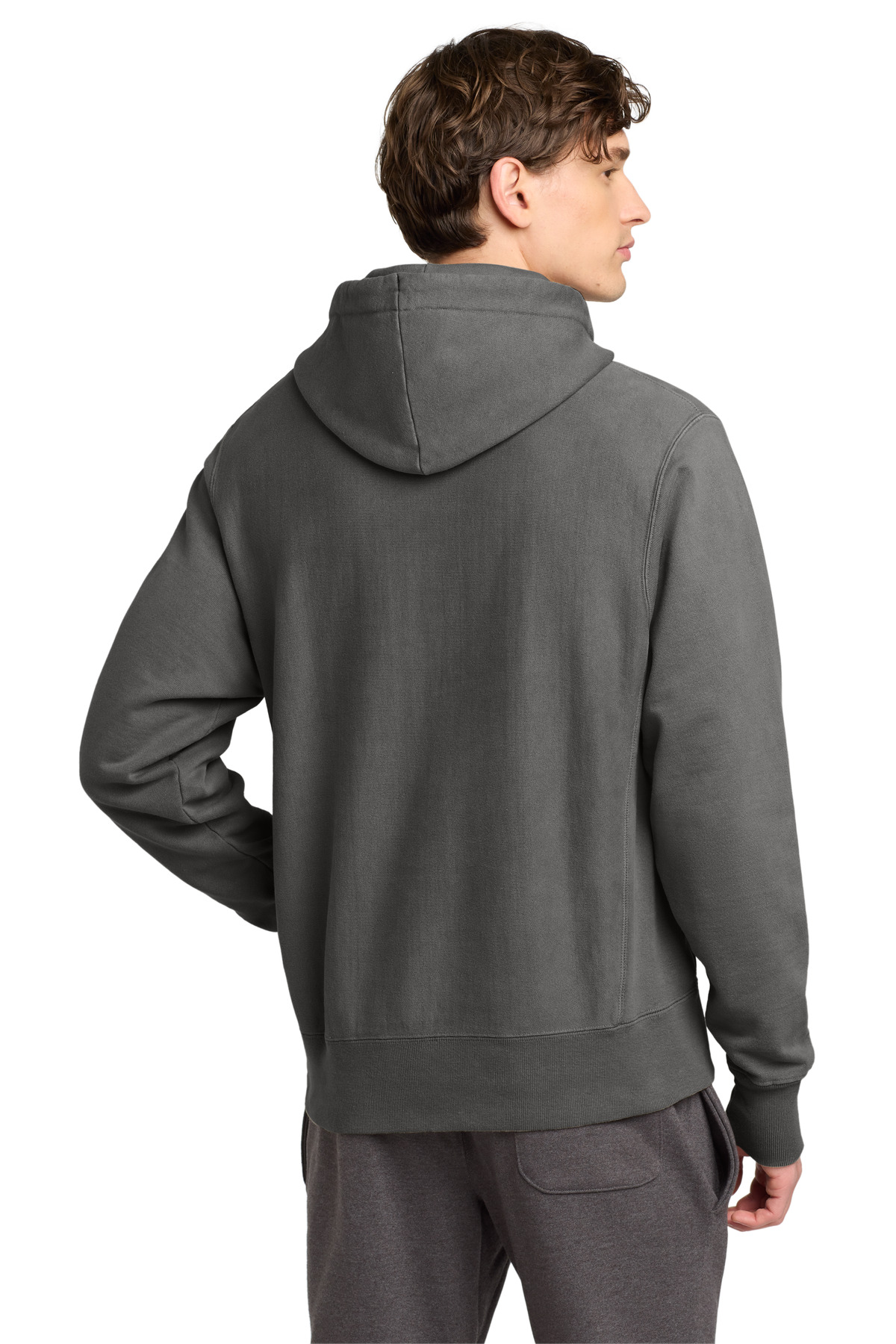 Champion Reverse Weave Garment-Dyed Hooded Sweatshirt. GDS101 43