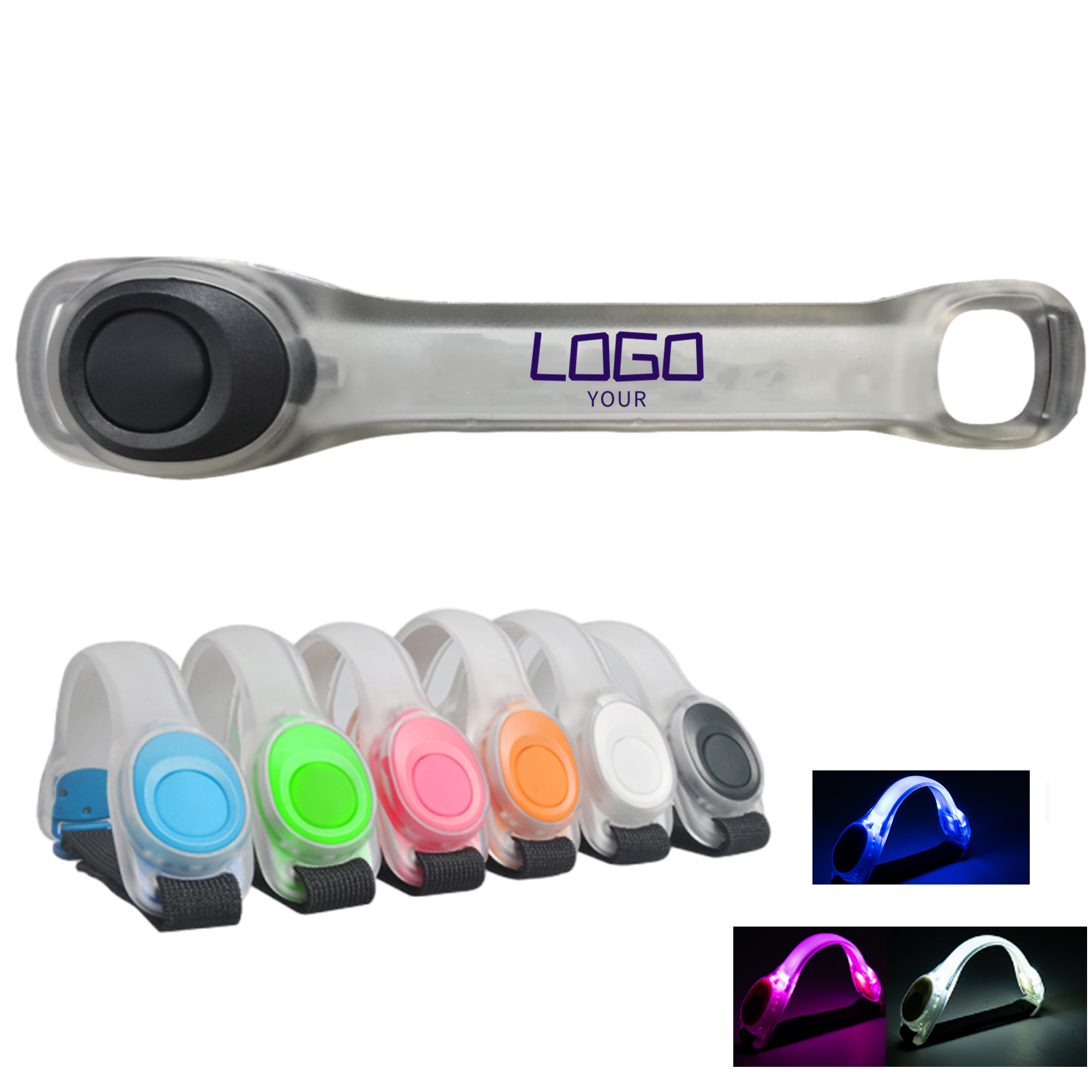 Outdoors Adjustable LED Luminous Armband 2