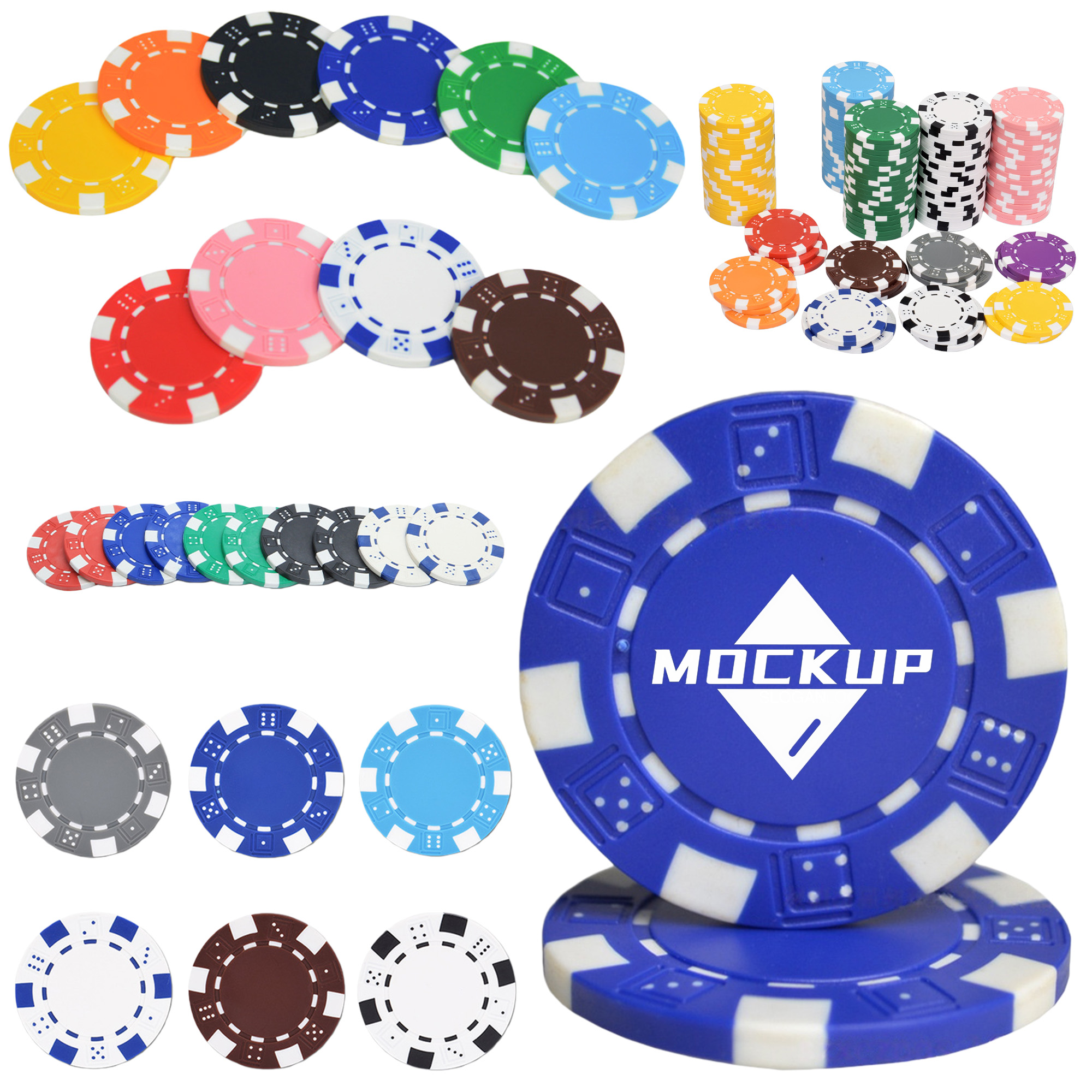 Sturdy Reusable ABS Poker Chip 3