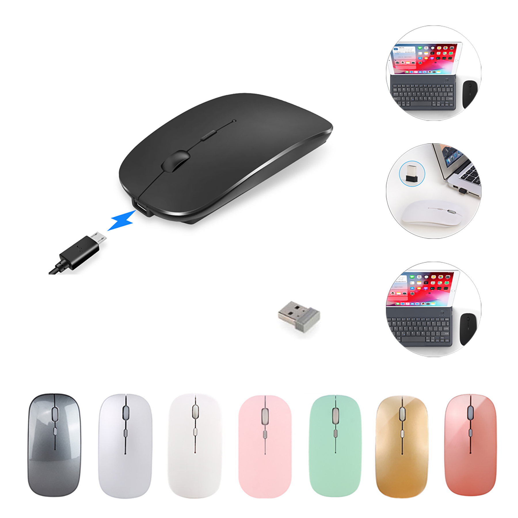 Chargeable Wireless Slient Mouse 2