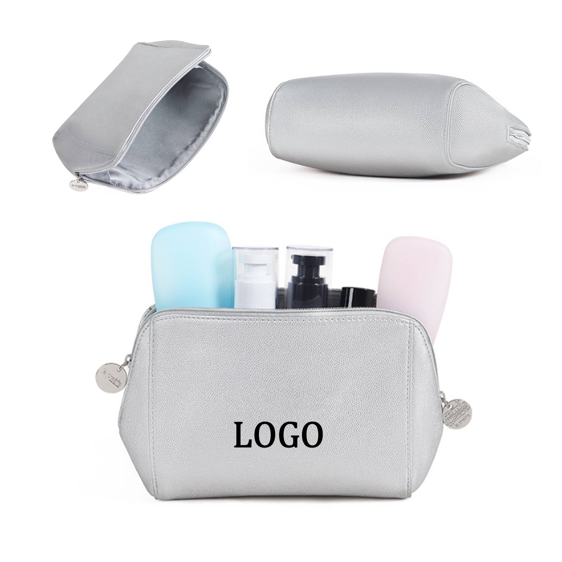 Handheld Travel Zipper Makeup Pouch 4