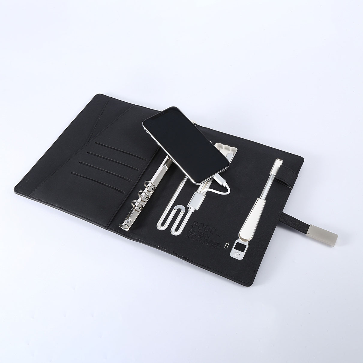 Power Bank Portfolio w/Built-In Mini Lamp 6