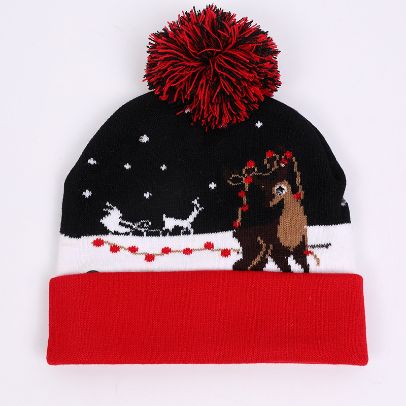 LED Christmas Holiday Hat for Unisex Kids Adults 9
