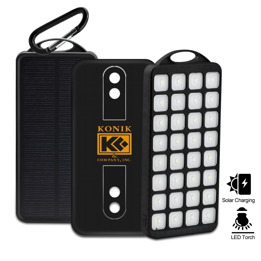 Laflin Eos 8000mAh Solar Power Bank LED Lights 3