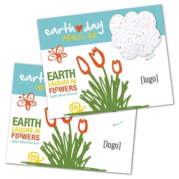 Seed Paper Shape Postcard 20