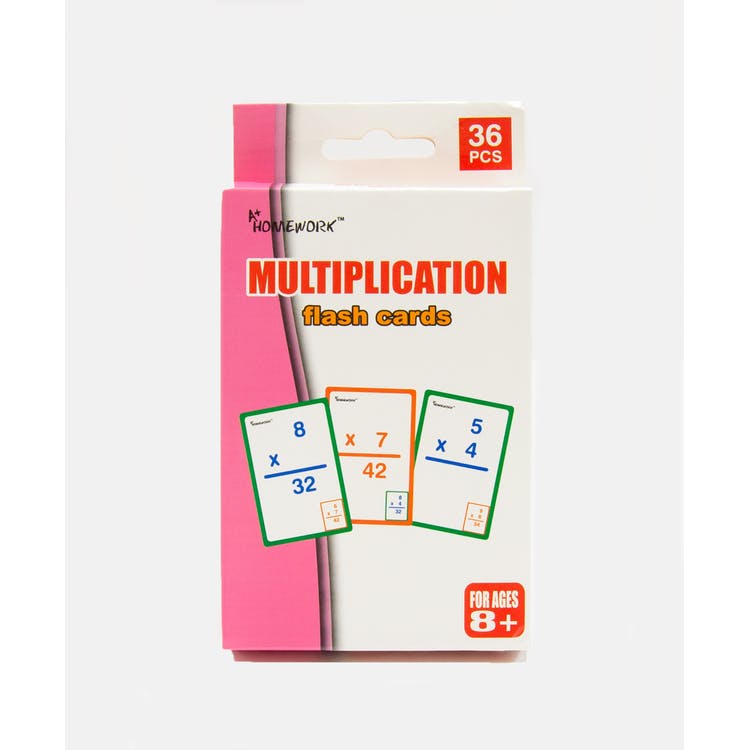 Multiplication Flashcards - 36 Pack 2