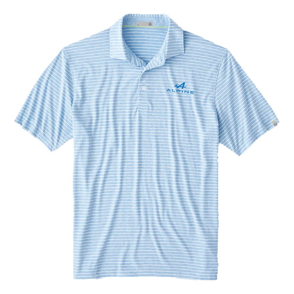Tasc Men's Cloud Polo Brookline Stripe 8