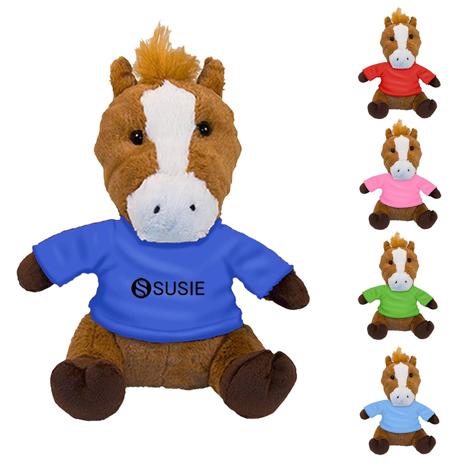 Adorable Companion Plush Horse Toy 2