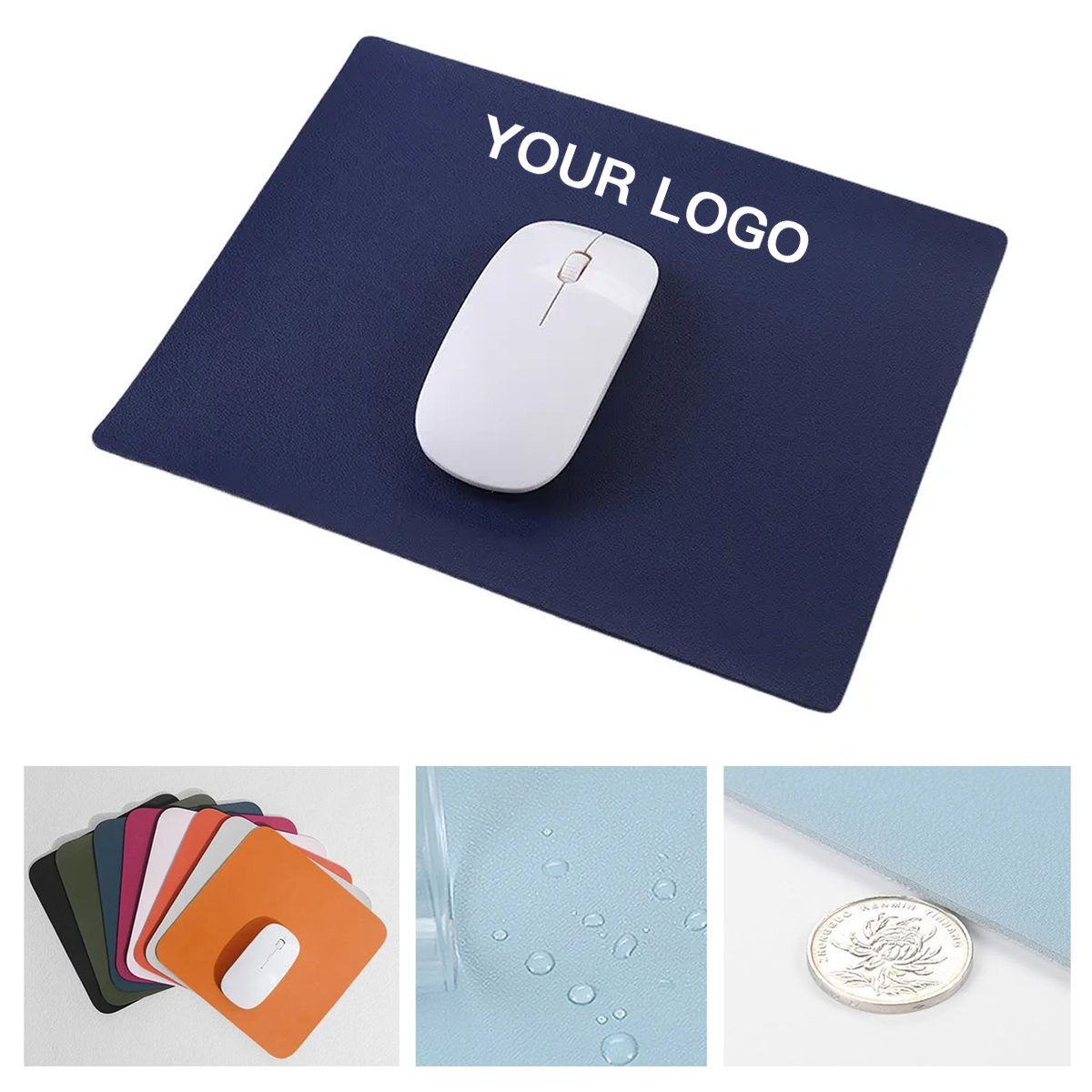 Classic Leather Mouse Pad for Desks 15