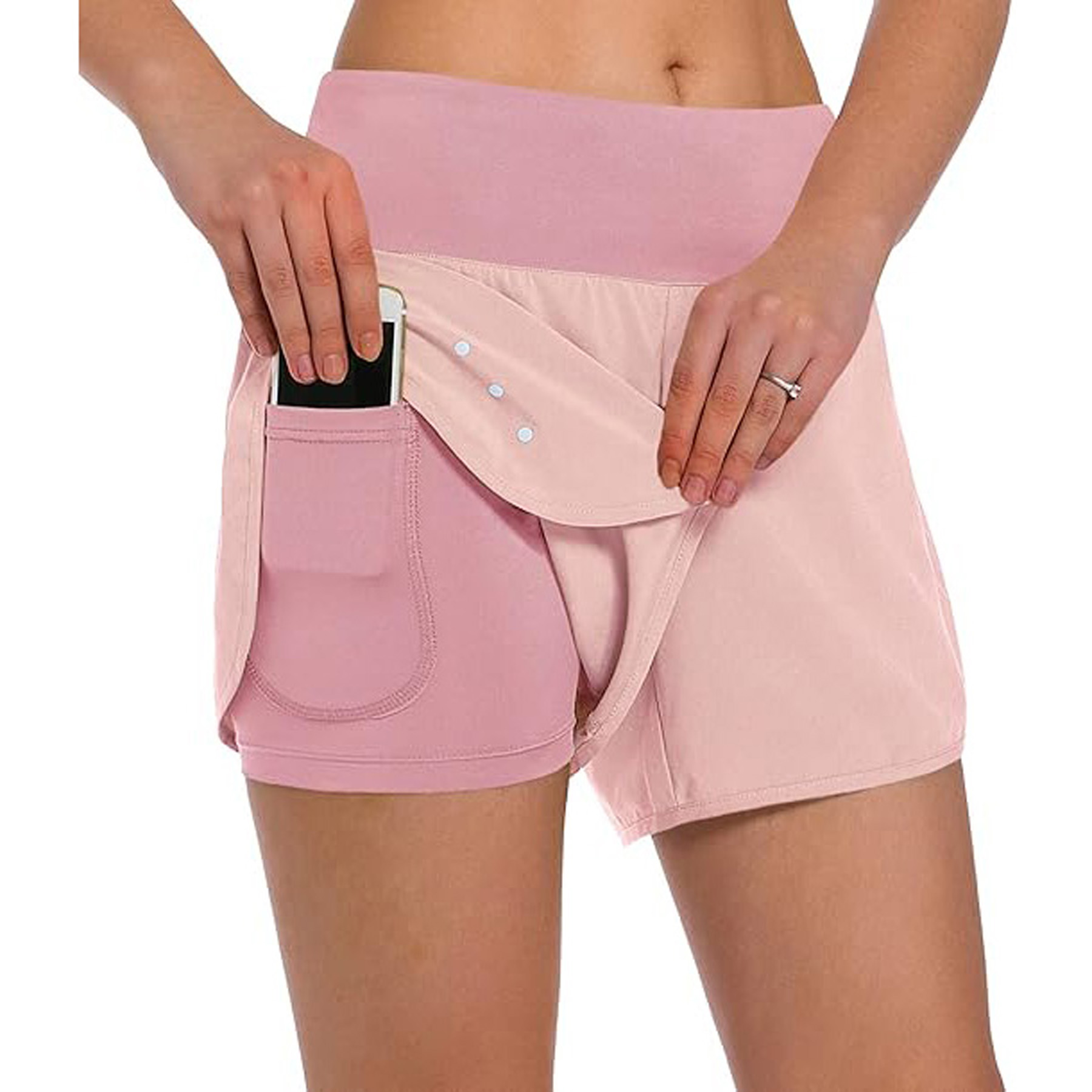 Women's 2 in 1 Running Shorts 1