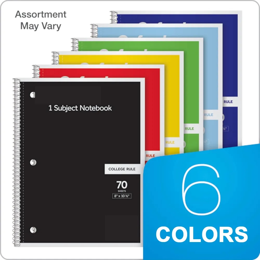 Oxford Spiral Notebook 6