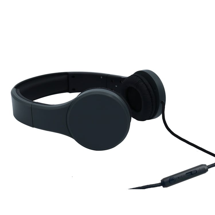 Over Ear Headphones - 3.5mm Plug Inline Mic Black 1