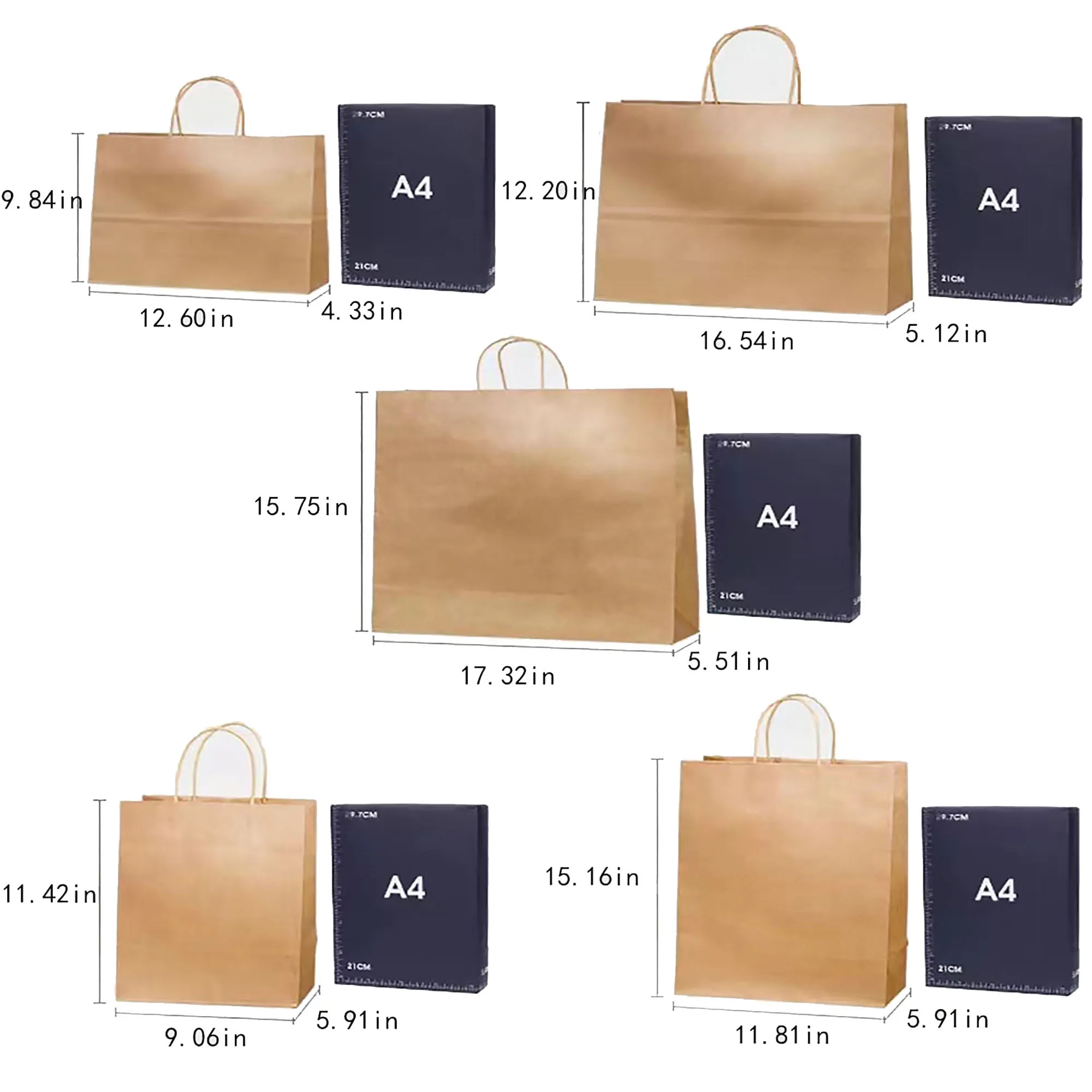 Custom Sizes Paper Bags 7