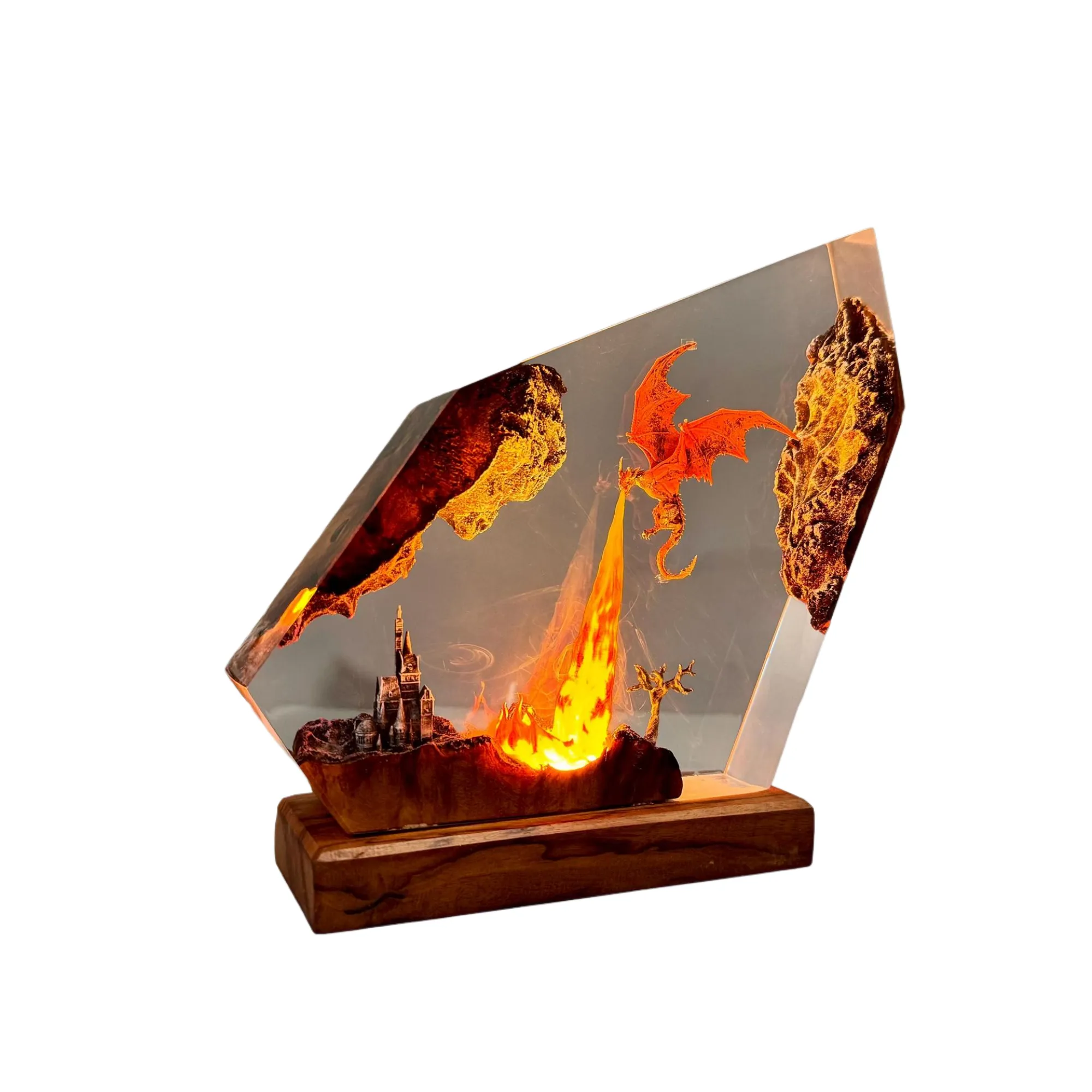 Halloween Easter Fire Dragon Night Light 4