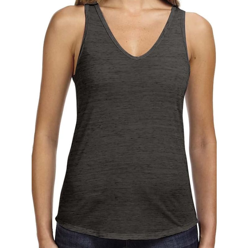 Bella Ladies Flowy V-Neck Tank 11