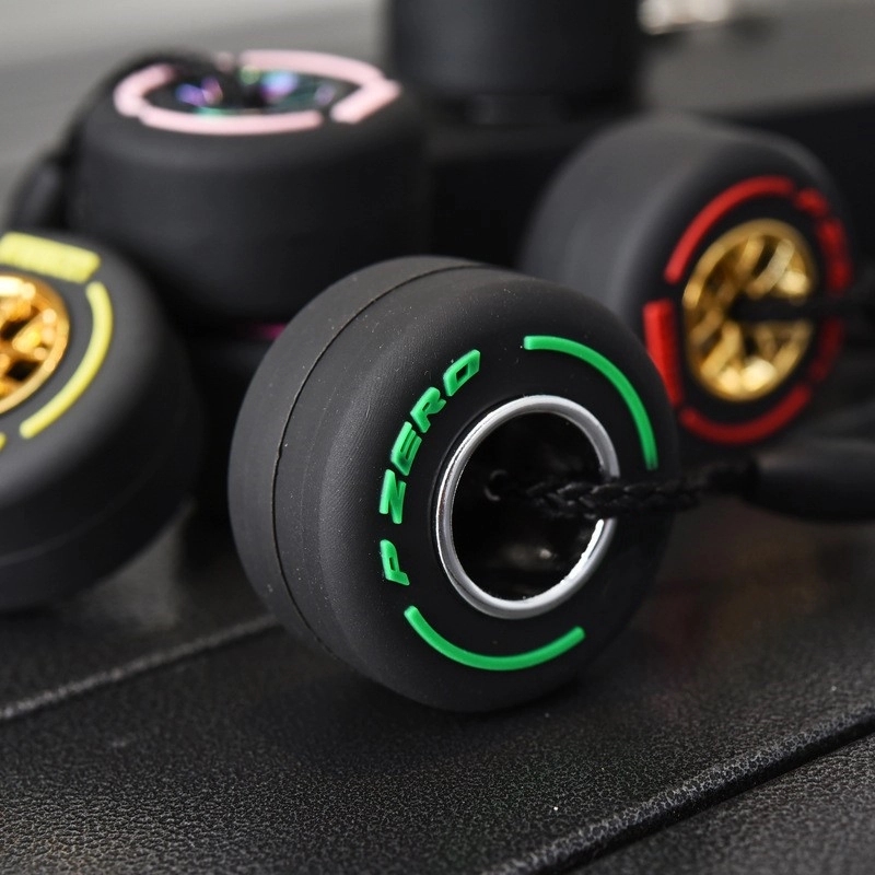 Mini Cute Tire Keyring 4