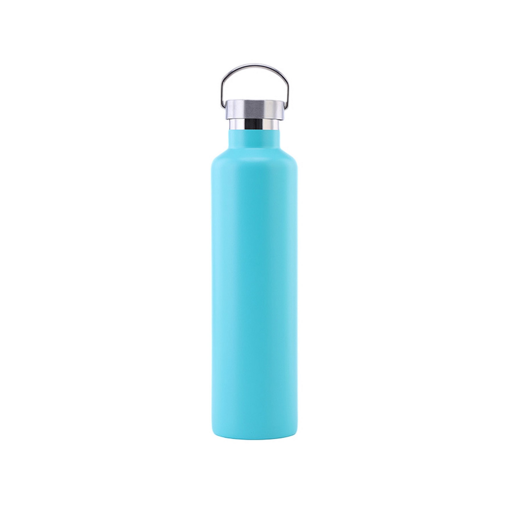 25 Oz. Double Wall Insulated Stainless Steel Canteen Water Bottle W/Handle, custom water bottle with logo imprint 4