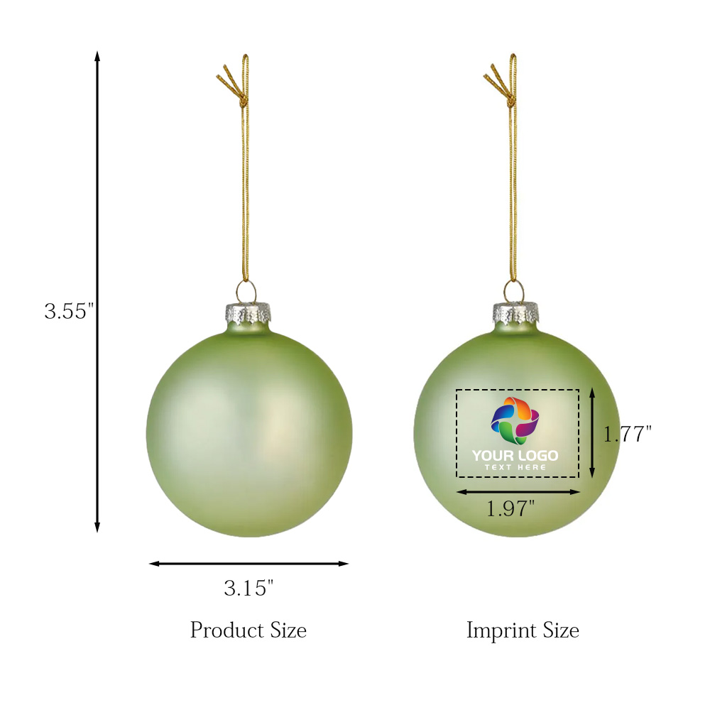 Creative Glass Ball Christmas Tree Ornament 7