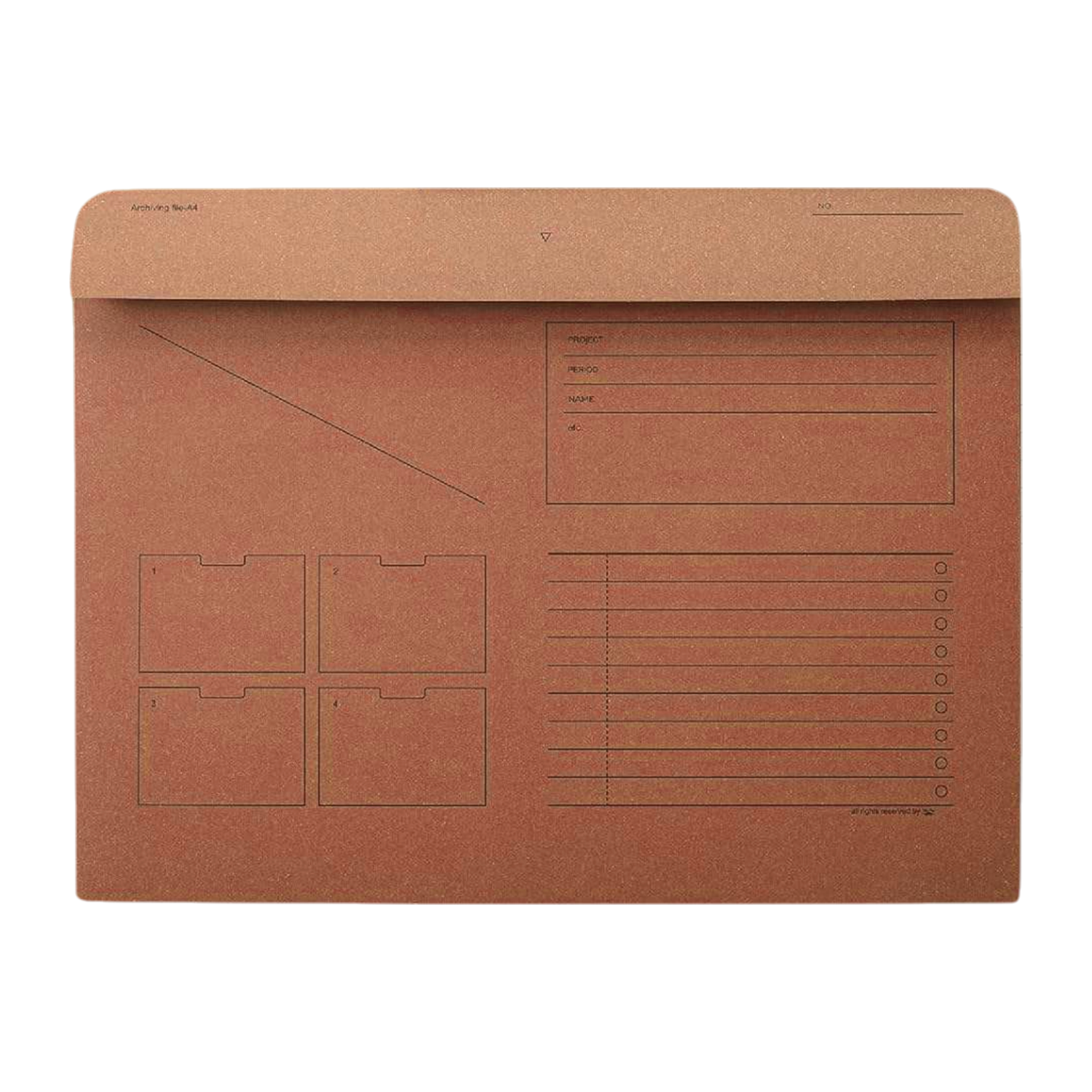 A4 Paper Pocket File Folder 14