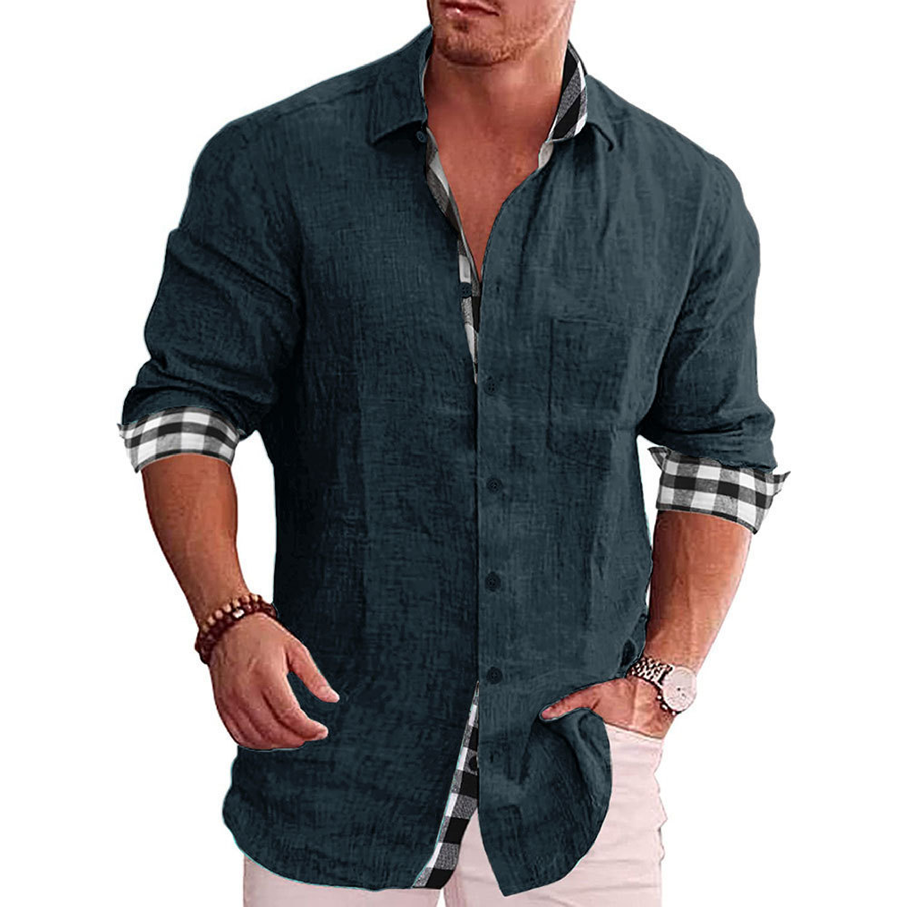 Casual Linen Shirt 12