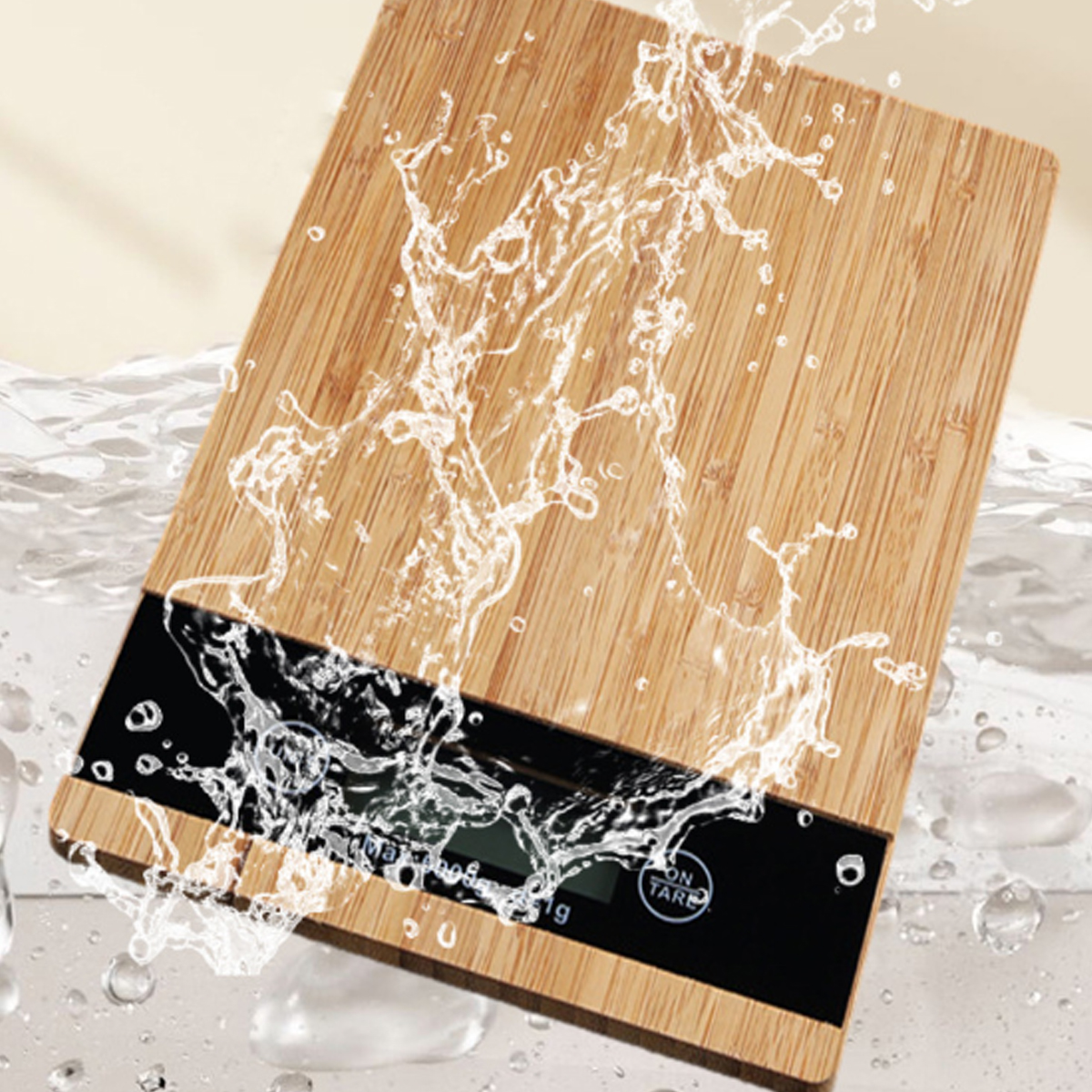Bamboo Digital Kitchen Scale 3