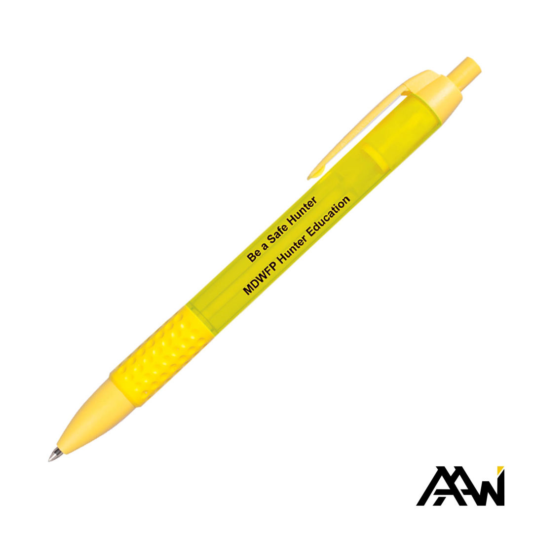 Widebody Grip Pen Translucent Barrel - Matte 22