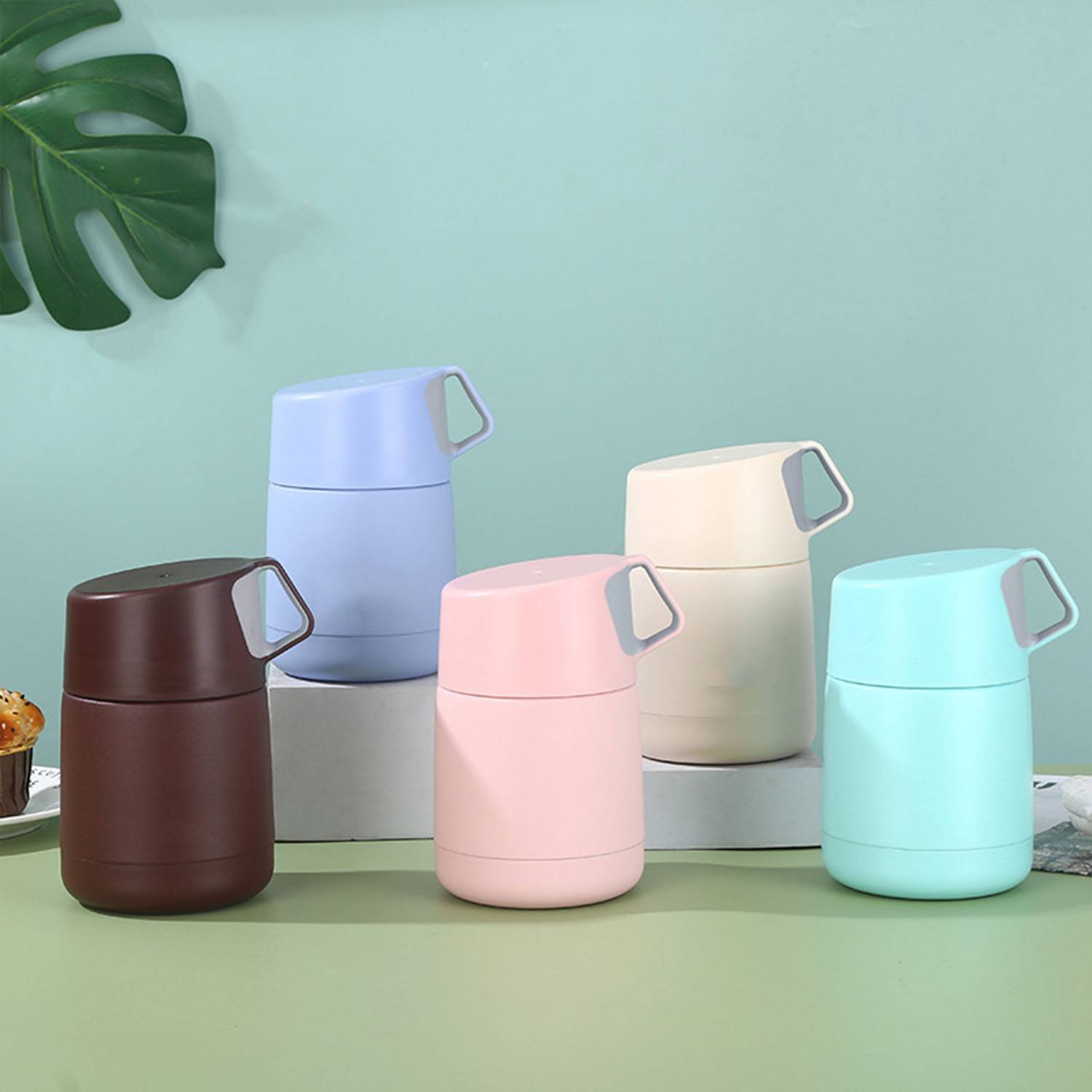 14oz Creative Multifunctional Portable Braising Cup 5
