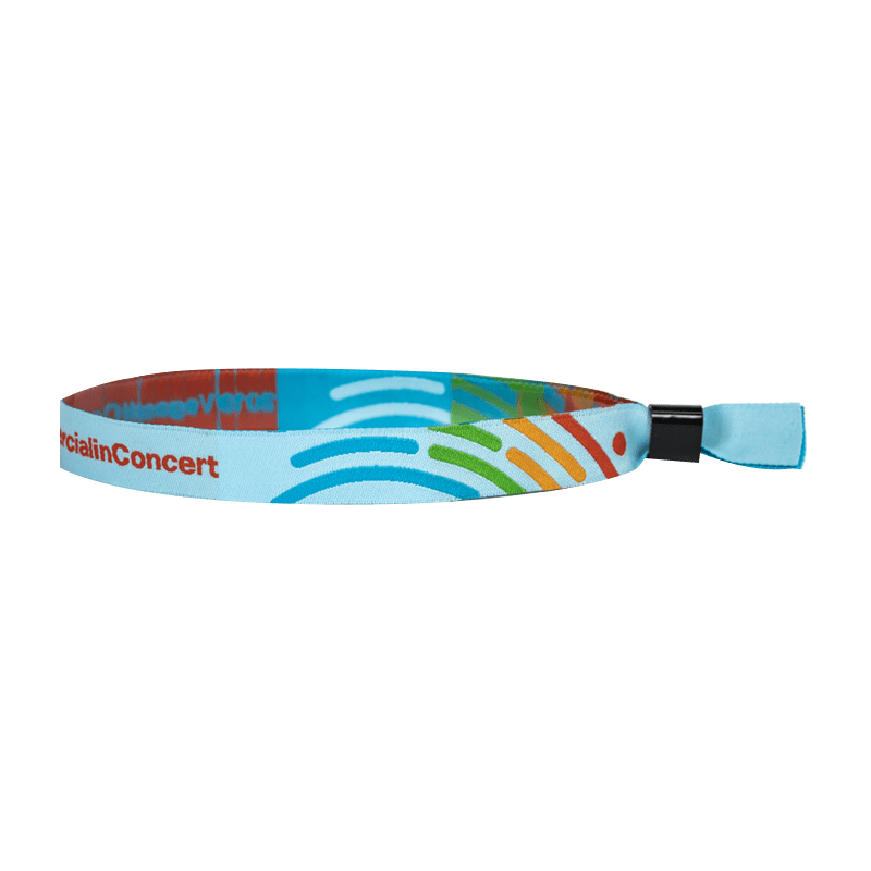 Custom Woven Cloth Wristbands 24