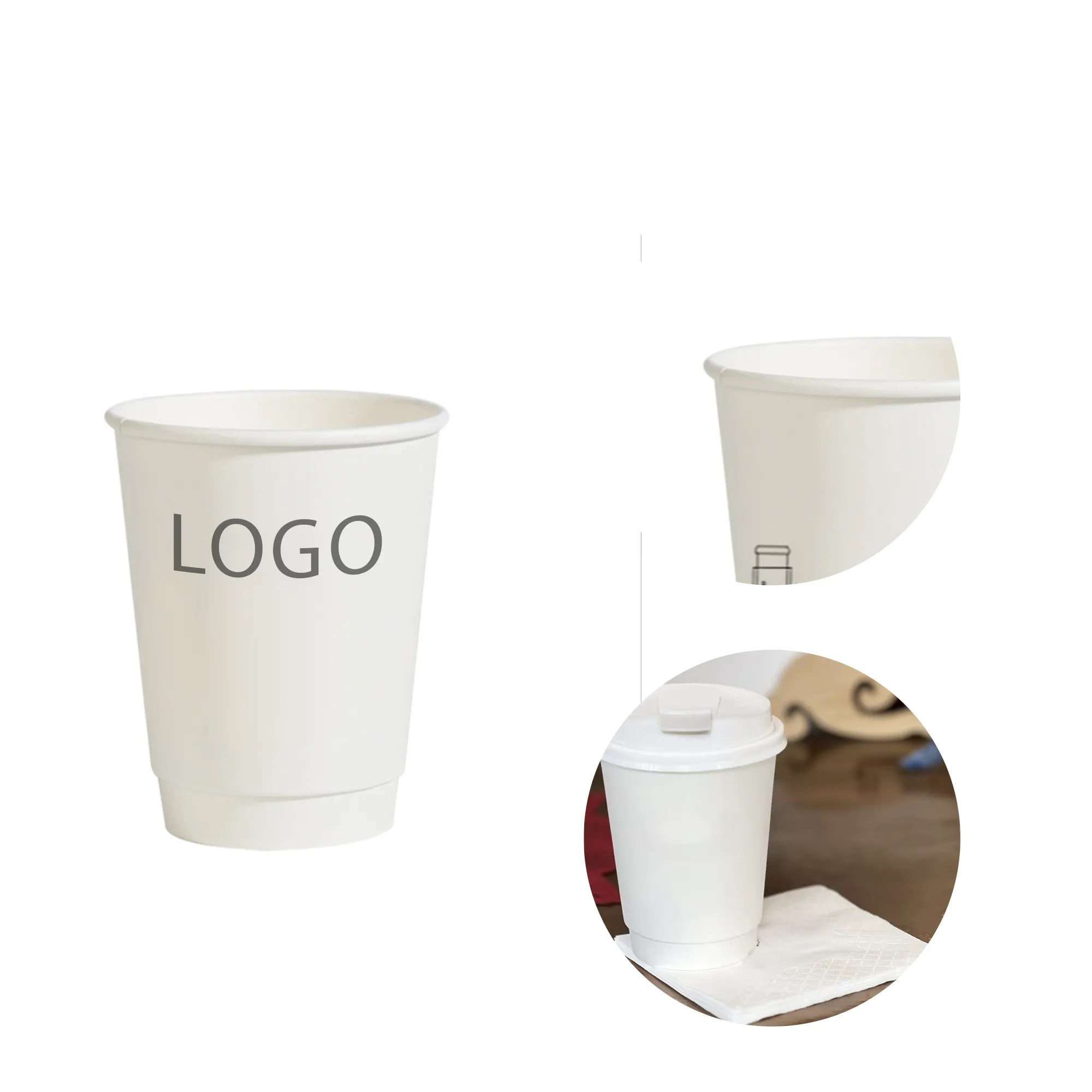 16oz Disposable Coffee Cup