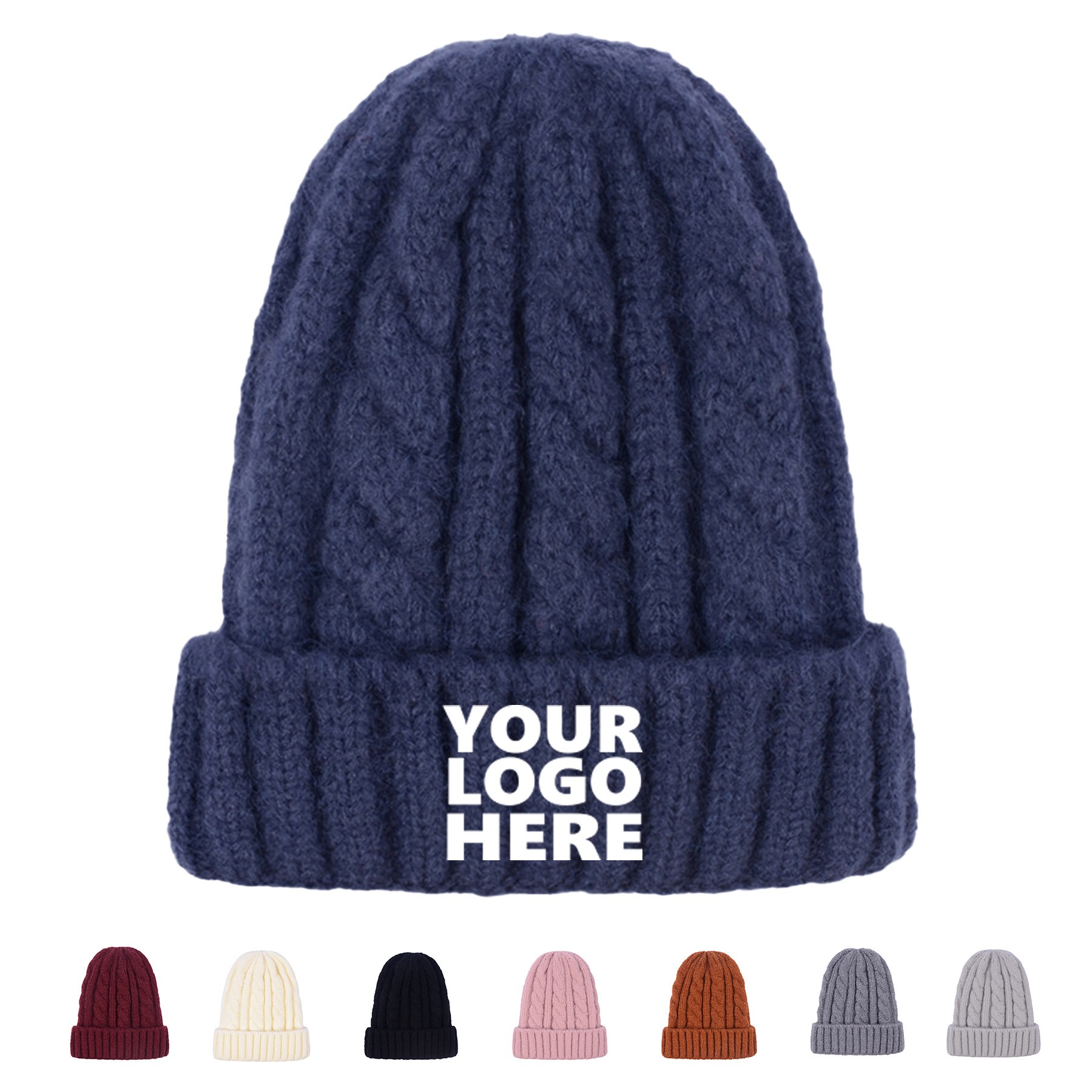 Cable Knit Cap