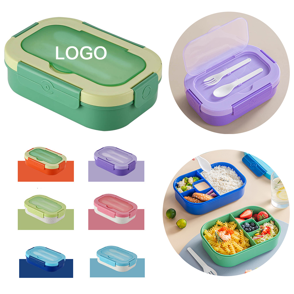 1300ML Bento Box Lunch Box With Spoon and Fork