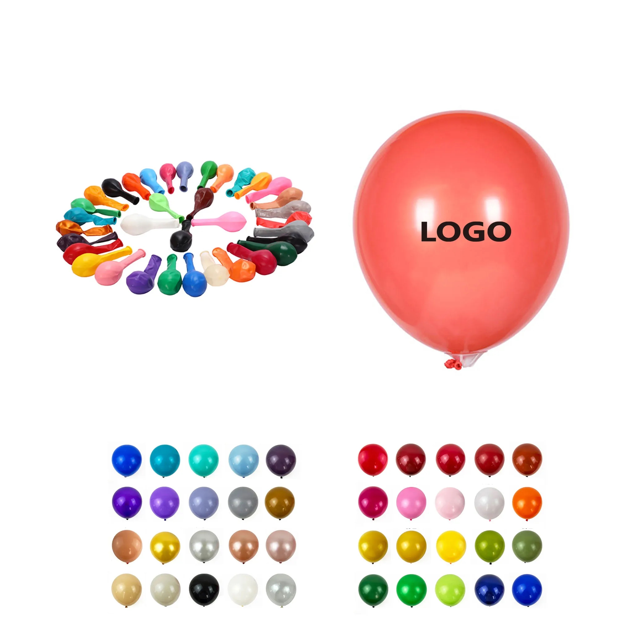 10" Latex Matte Balloon 1