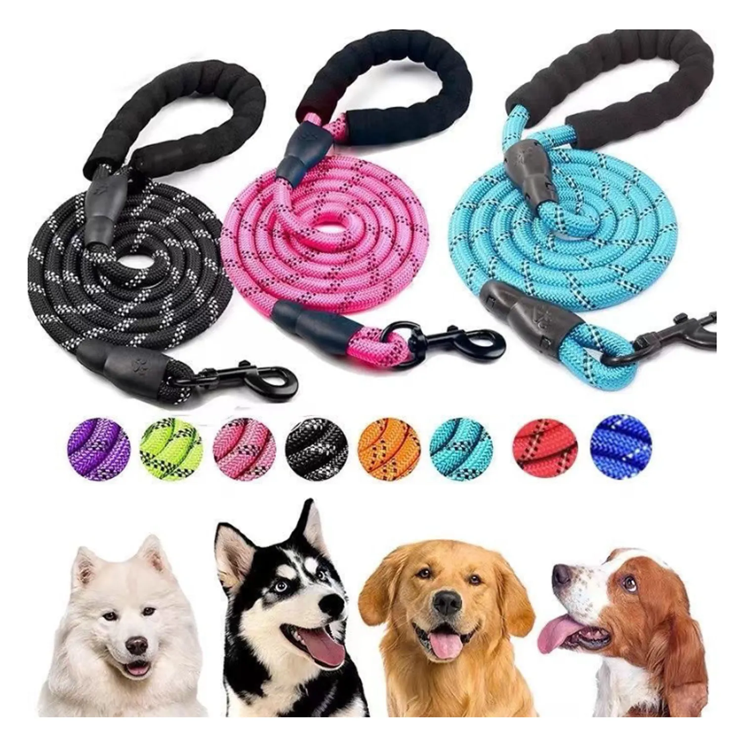 Durable Nylon Pet Leash 6