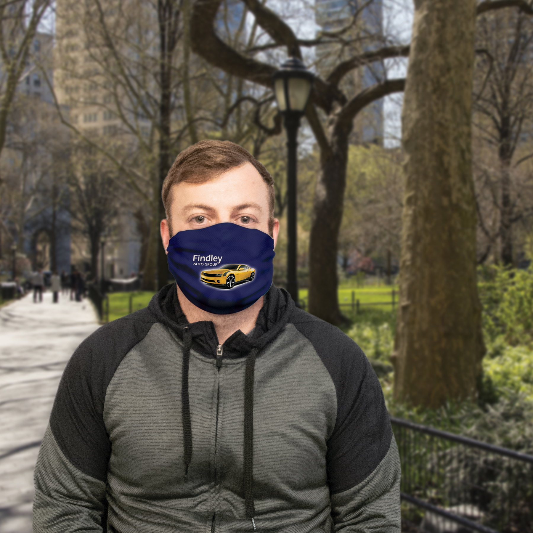 Custom Microfiber Face Mask 1