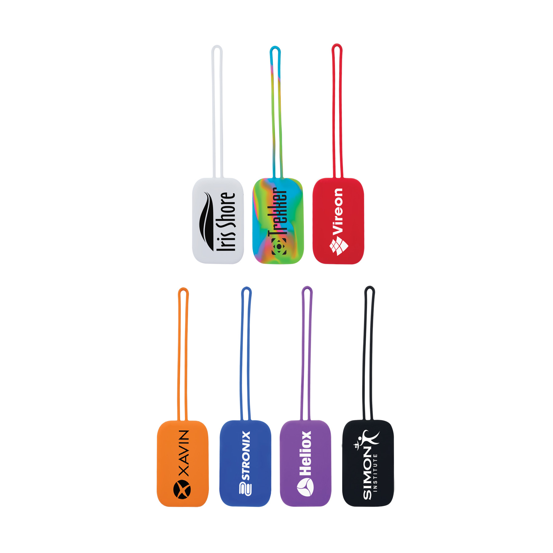 Skye Silicone Luggage Tag 9