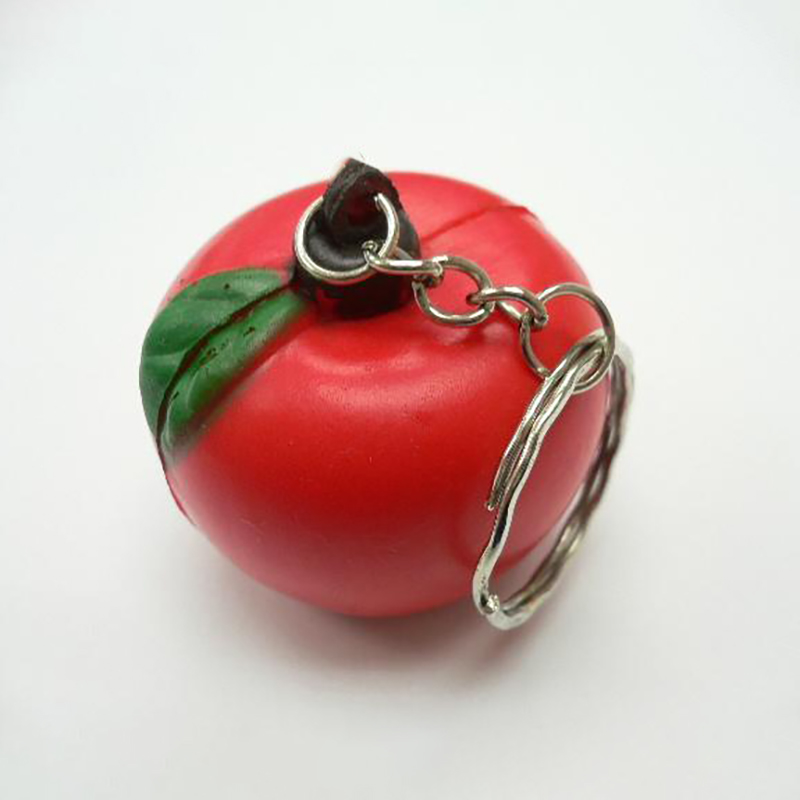 2 in 1 Apple Keychain and Stress Reliever 6