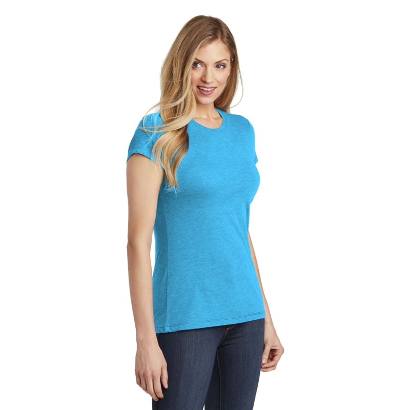 District Women's Fitted Perfect Tri Tee. 54
