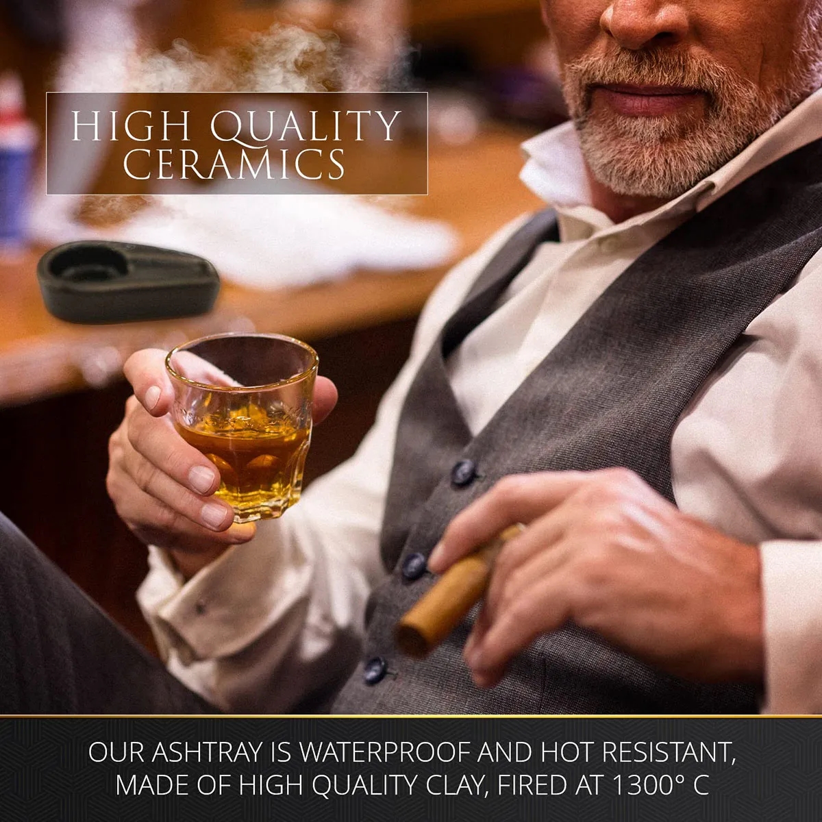 Ashtray for Single Cigar 6