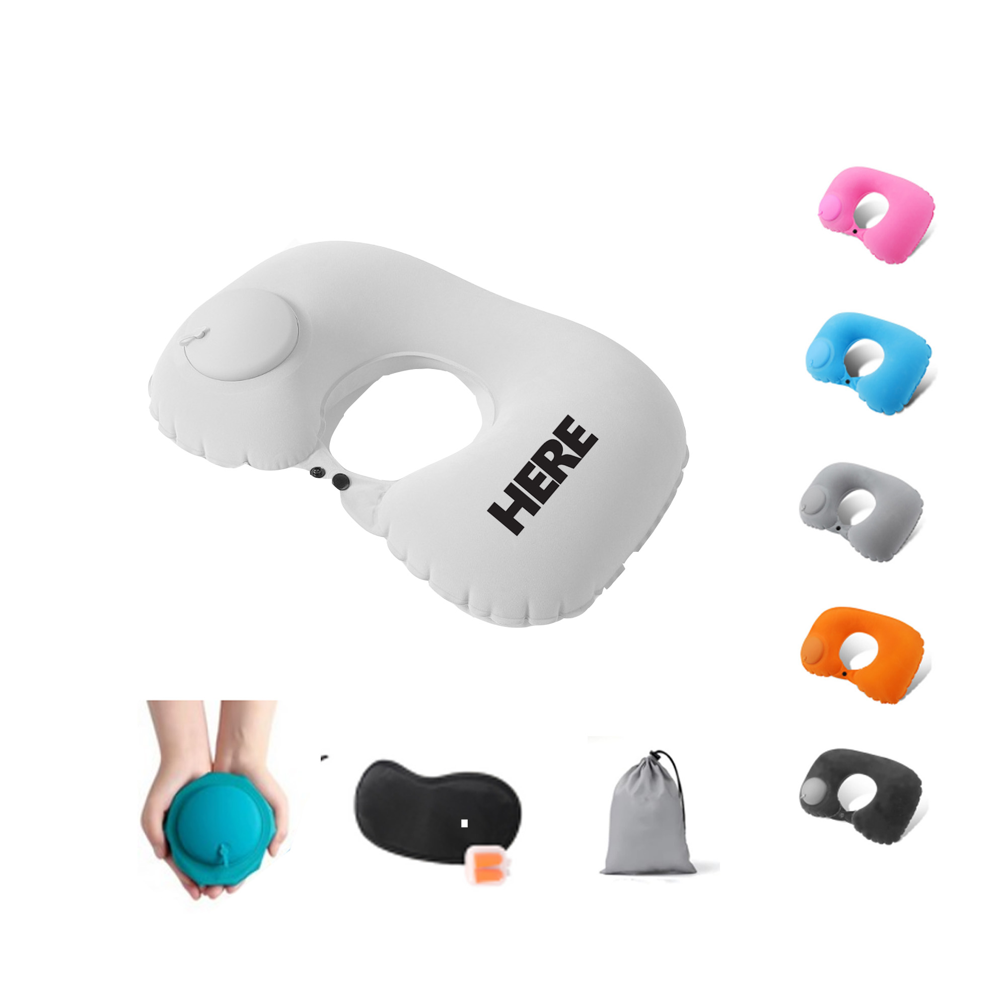 Portable U-Shaped Neck Pillow 2