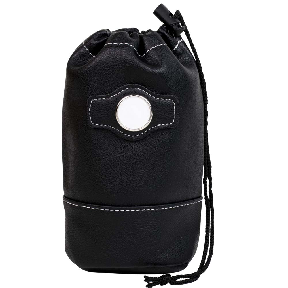 Leatherette Drawstring Valuables Pouch 6