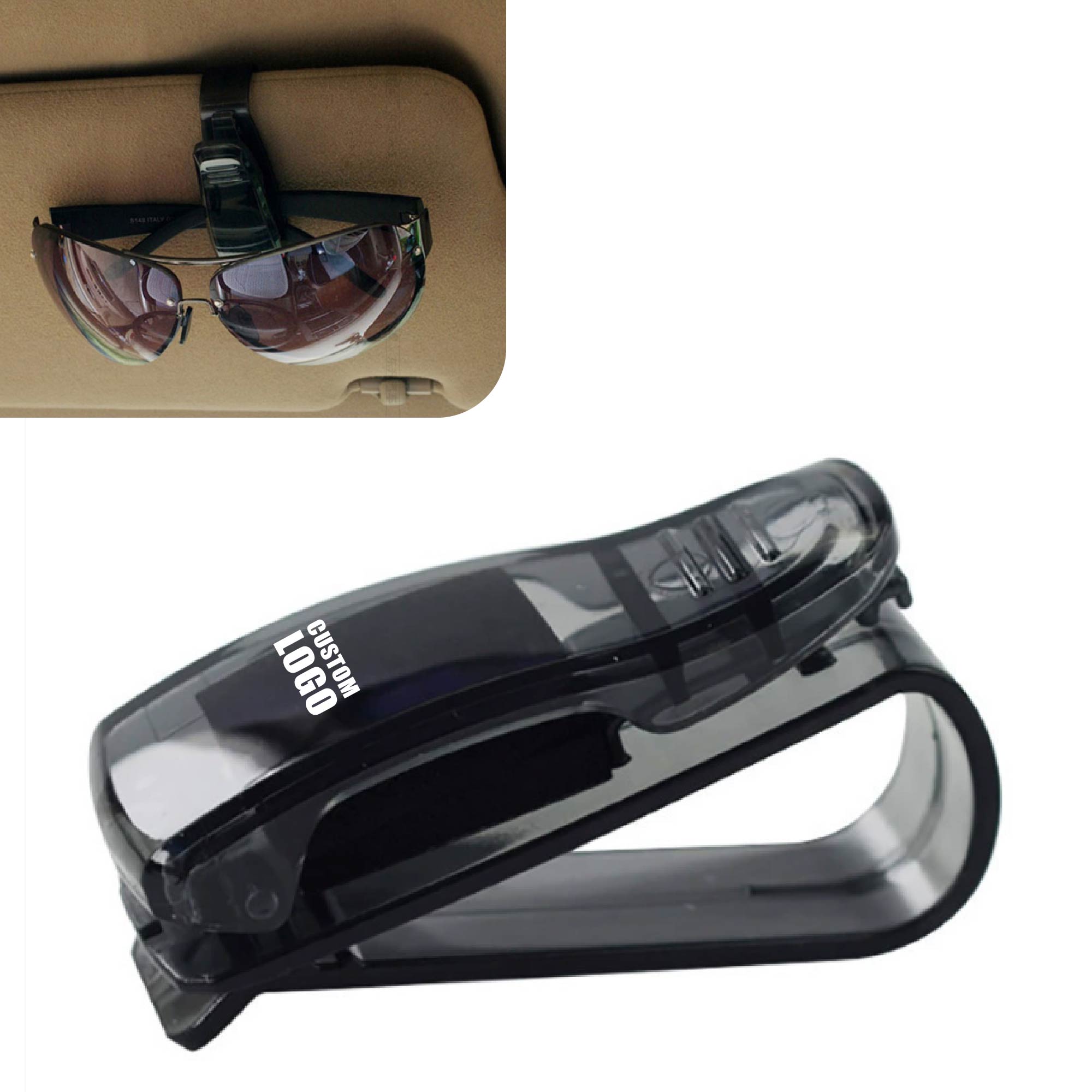 MOQ 10 pcs Car Eyewear Storage Clip 3