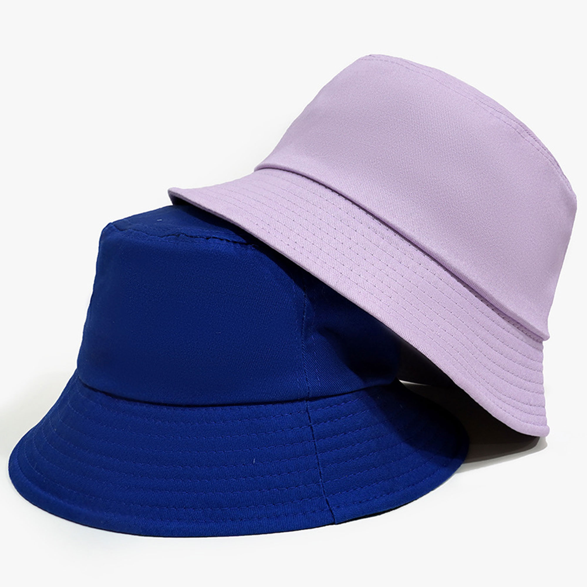 Solid Colors Unisex Cotton Bucket Hat 8